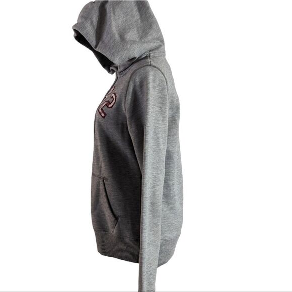 Abercrombie & Fitch Gray Half Zip Hoodie - Picture 6 of 8